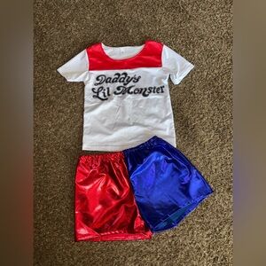 Harley Quinn Costume Set with jacket